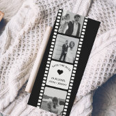 Film Strip Photo Booth Bladwijzer Sla de datum op Kaart