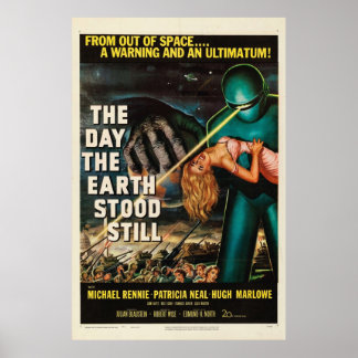  film The Day the Earth Stoo 1951 Artwor Poster