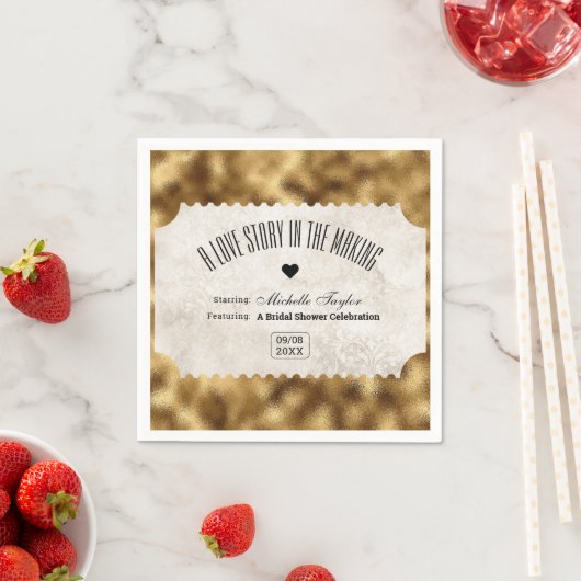  Film Ticket Bruids Datum Nacht Ideeën Servet (Insitu)