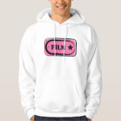Film Ticket Mannen Hoodie (Voorkant)