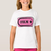 Film Ticket Meisjes T-shirt (Voorkant)