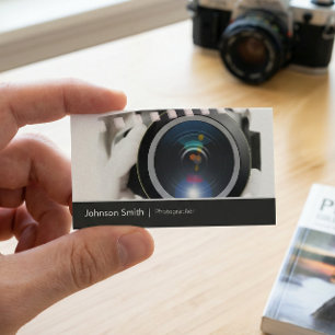 Film-tv Fotograaf Cinematografe camera-lens Visitekaartje