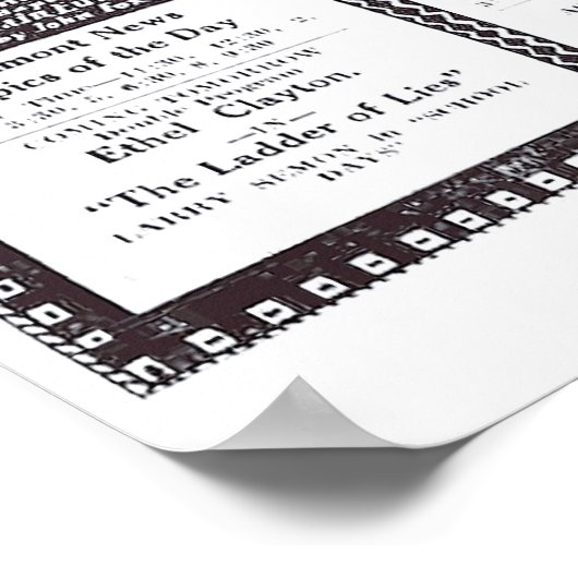  film uit 1920 Poster het  (Hoek)