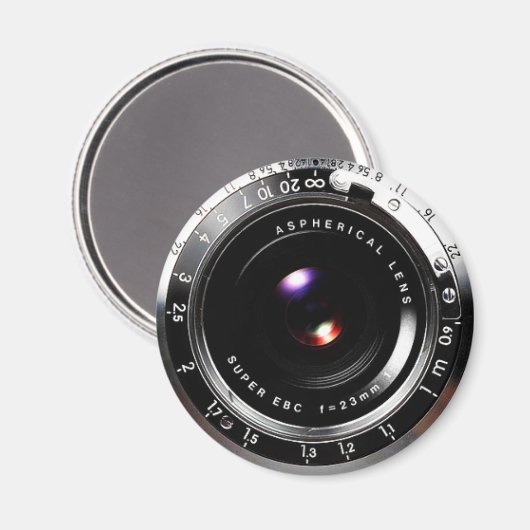 Film van de oude school magneet (Voorkant / Achterkant)