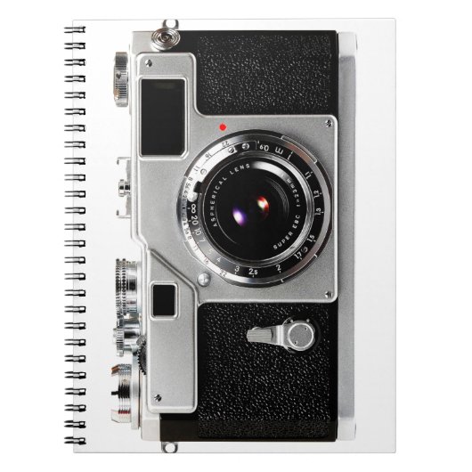 Film van de oude school notitieboek (Voorkant)