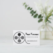 film video visitekaartje (Staand voorkant)