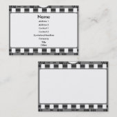 film-Visitekaartje Visitekaartje (Voorkant / Achterkant)