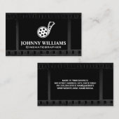 Filmachtergrond | filmrol visitekaartje (Voorkant / Achterkant)