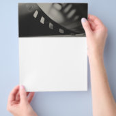 Filmachtergrond Flyer (Hand)