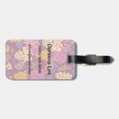 Filmachtergrond voor zoete druivenrassen bagagelabel (Achterkant horizontaal)