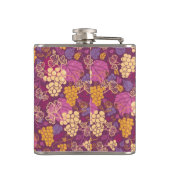 Filmachtergrond voor zoete druivenrassen heupfles (Achterkant)