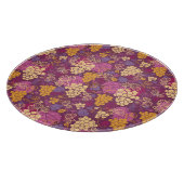 Filmachtergrond voor zoete druivenrassen snijplank (Hoek)