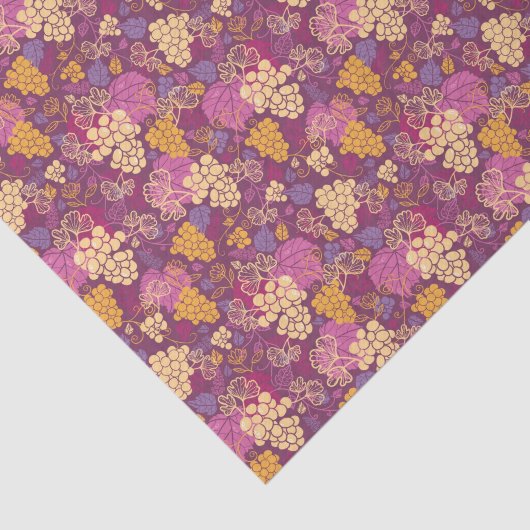 Filmachtergrond voor zoete druivenrassen tissuepapier (Detail)