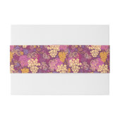 Filmachtergrond voor zoete druivenrassen uitnodigingen wikkel (Achterkant Voorbeeld)