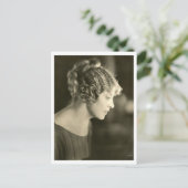 Filmactrice Gertrude Astor 1923 Briefkaart (Staand voorkant)