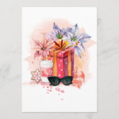 Filmadvies met Vrijgezellenfeest voor Kerstmis Advieskaart (Achterkant)