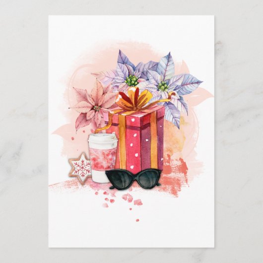 Filmadvies met Vrijgezellenfeest voor Kerstmis Advieskaart (Achterkant)