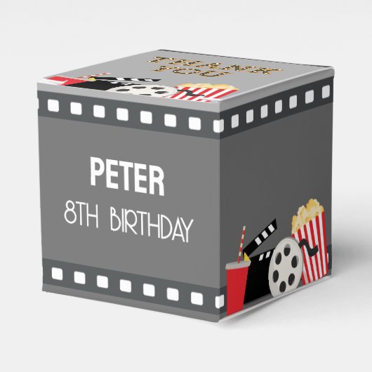 FILMAVOND BEDANKDOOSJES (Voorkant Zijde)