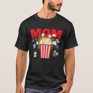 Filmavond Feest Moeder Film Thema Verjaardagsfeest T-shirt