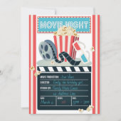 Filmavond Feest Uitnodiging (Voorkant)