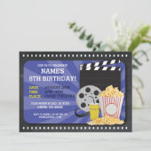 Filmavond Film Cinema Verjaardagsfeest Uitzicht Ui Kaart (Staand voorkant)