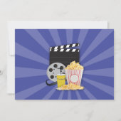 Filmavond Film Cinema Verjaardagsfeest Uitzicht Ui Kaart (Achterkant)