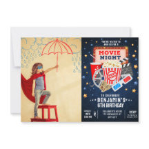 Filmavond Foto Verjaardag Uitnodiging