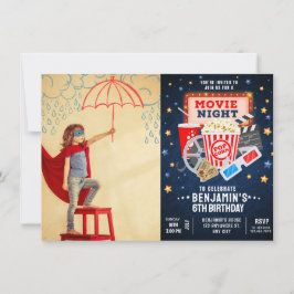 Filmavond Foto Verjaardag Uitnodiging