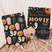 Filmavond Halloweenfeest Kaart