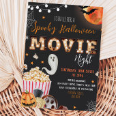 Filmavond Halloweenfeest Kaart