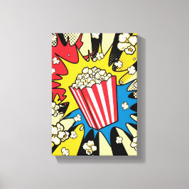 Filmavond Munchies Canvas Afdruk