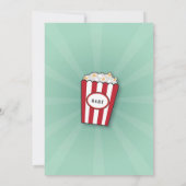 Filmavond op zaterdag om het even welke leeftijd f kaart (Achterkant)