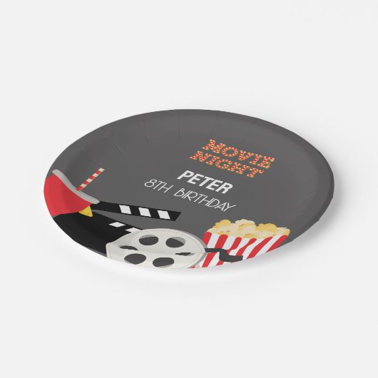 FILMAVOND PAPIEREN BORDJE (Gekanteld)