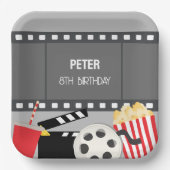 FILMAVOND PAPIEREN BORDJE (Voorkant)