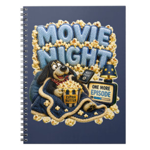 Filmavond Pauzeer Alsjeblieft Grappig Gezellig Notitieboek
