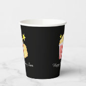 Filmavond Popcorn en tickets Papieren Bekers (Links)