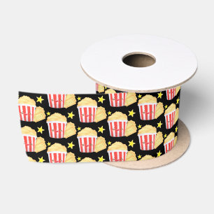 Filmavond Popcorn en tickets Satijnen Lint