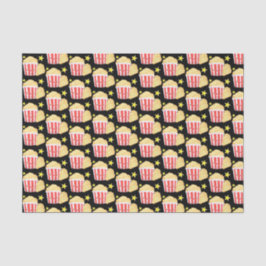 Filmavond Popcorn en tickets Tissuepapier