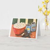 Filmavond Snacks Kaart (Gele Bloem)