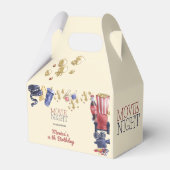 Filmavond verjaardag voor kinderen bedankdoosjes (Voorkant Zijde)