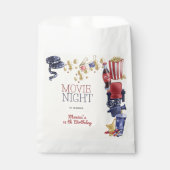 Filmavond verjaardag voor kinderen bedankzakje (Voorkant)