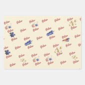 Filmavond verjaardag voor kinderen inpakpapier vel (Voorkant 3)