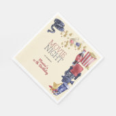 Filmavond verjaardag voor kinderen servet (Hoek)