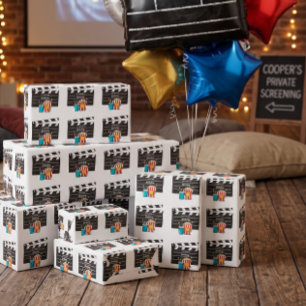 Filmavond Verjaardagsfeestje Voor Jongens Cadeaupapier