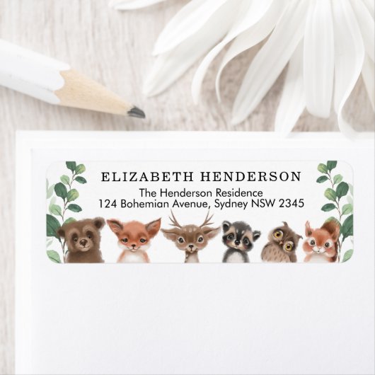 Filmbeboten Terugkeeradres Etiket (Insitu)