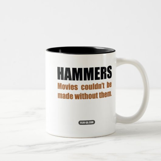 Filmbemanning: "Hammers" Tweekleurige Koffiemok (Rechts)