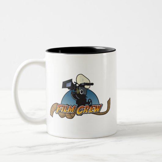Filmbemanning: "Hammers" Tweekleurige Koffiemok (Links)