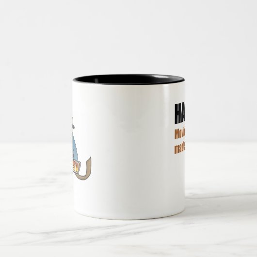 Filmbemanning: "Hammers" Tweekleurige Koffiemok (Center)