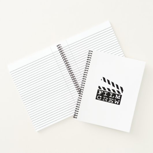 filmbemanning notitieboek (Binnen)