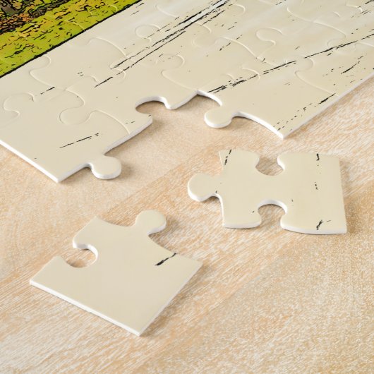 Filmbewegingen - Skateboarder Legpuzzel (Zijkant)